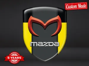 Mazda Emblema En Relieve Máximo Resistente Elegante Pro